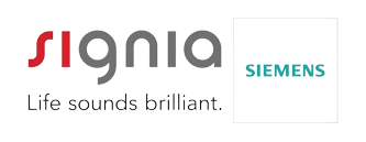 Signia hearing aid Logo, Siemens hearing aid logo